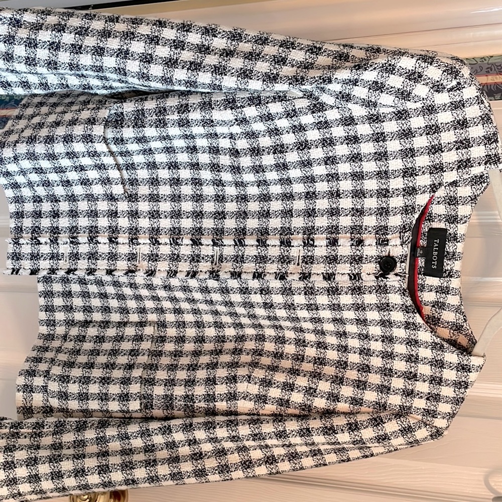Talbots lined jacket. Size 12